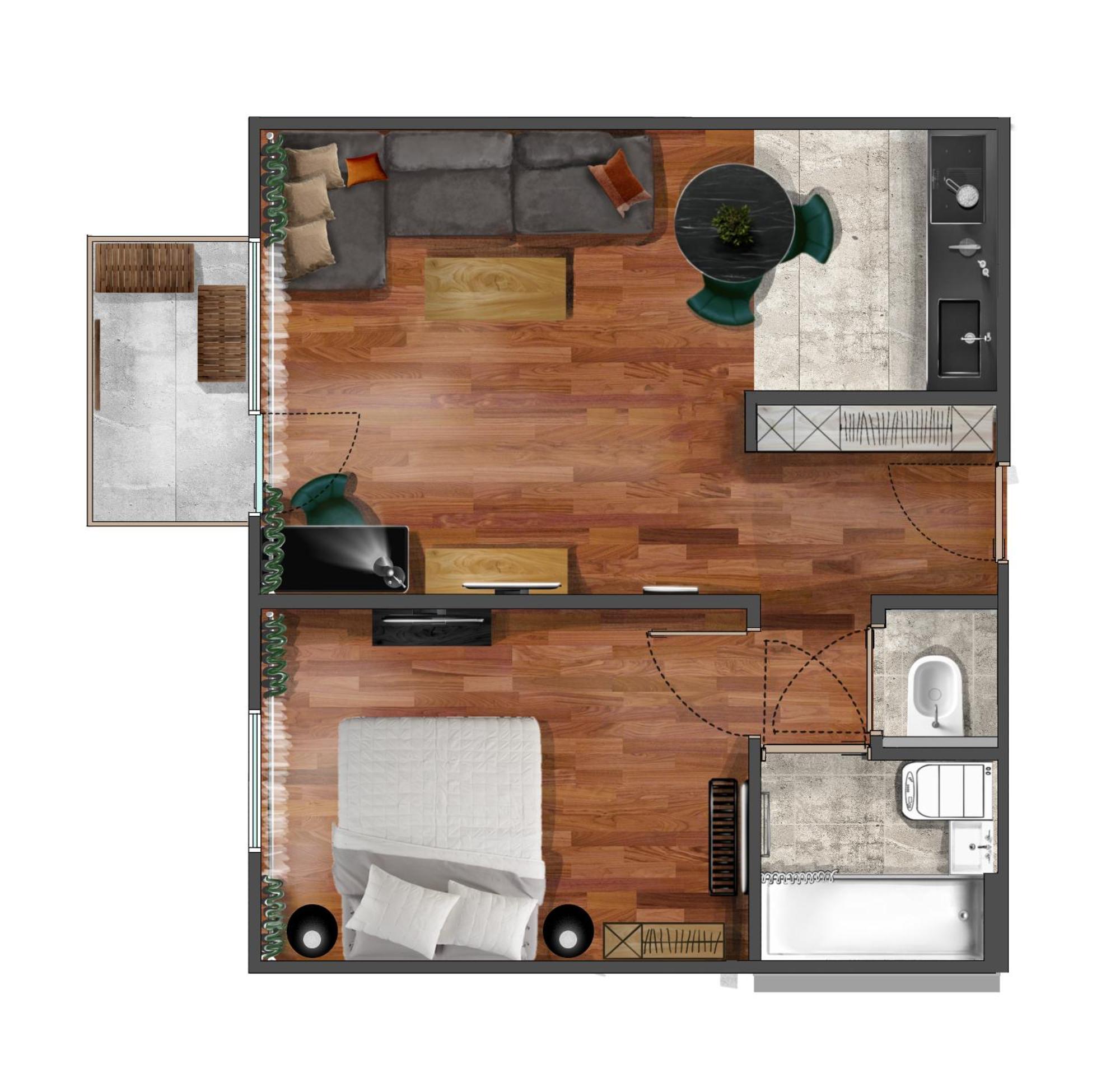 Gr8 Horizon - 43sqm Appartement